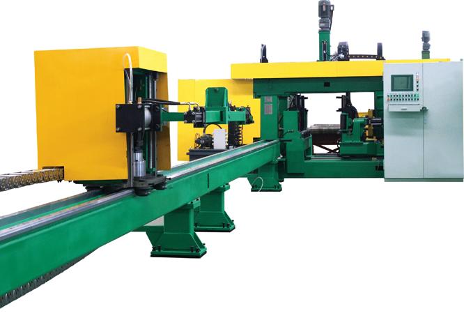 CNC 3-D drilling Machine with Feeder Truck